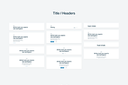 Blank Wireframe Kit, a Templates & Theme by Craftwork (Thumbnail 8 of 11)