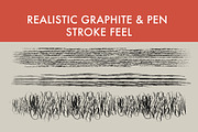 Scribble and Hatch Brush Set, a Brush Add-On by Zsolt Kosa Art (Thumbnail 2 of 6)