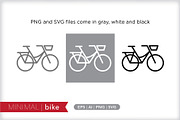 Minimal bike icons, an Outline Icon by Picture Window (Thumbnail 2 of 5)