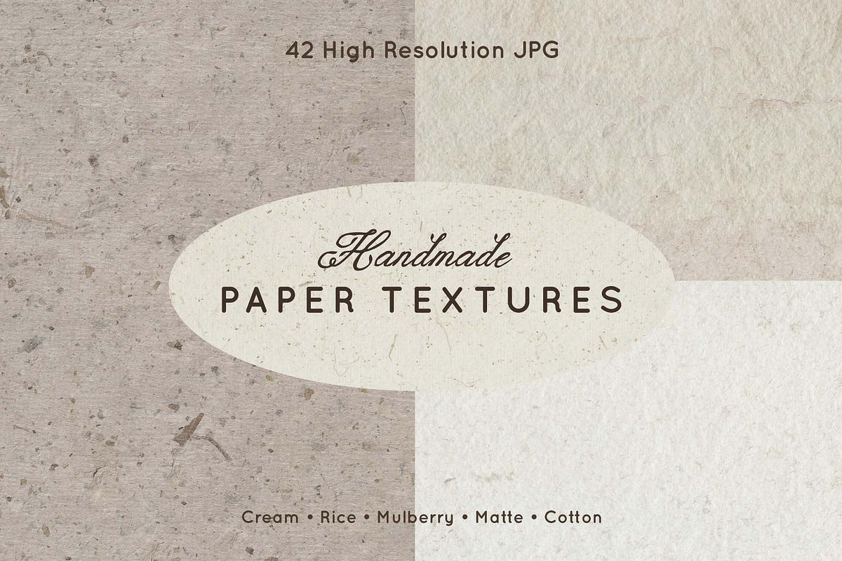 Handmade Paper Textures collection, a Texture Graphic by DigARTbyHavroshka (Photo 1 of 11)