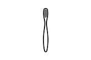 Minimal Toothbrush Silhouette, a Graphic by hafijul (Thumbnail 9 of 14)