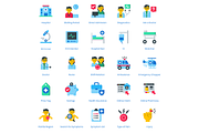 105 Medical Healthcare Icons, an Icon by Flat Icons (Thumbnail 2 of 5)