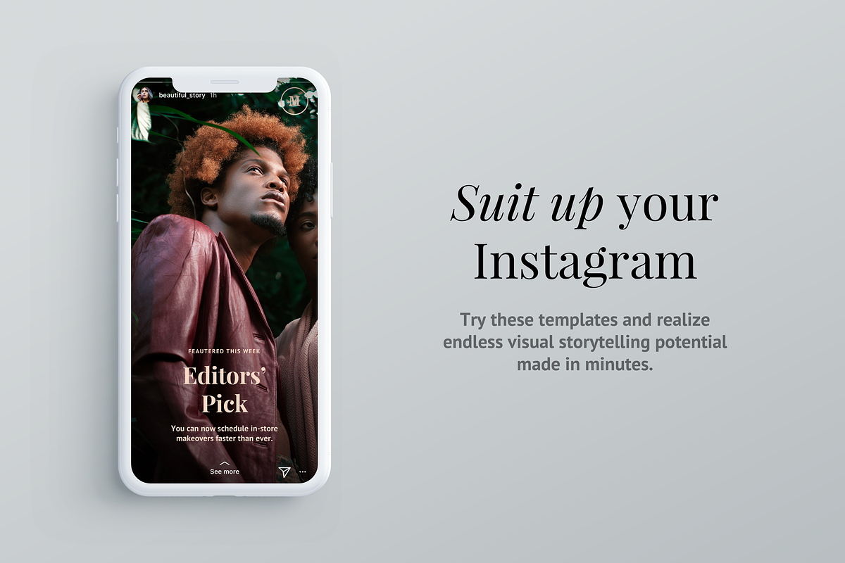Napali: 12 Instagram Story Templates, a Social Media Template by Nice, Very Nice (Photo 4 of 6)