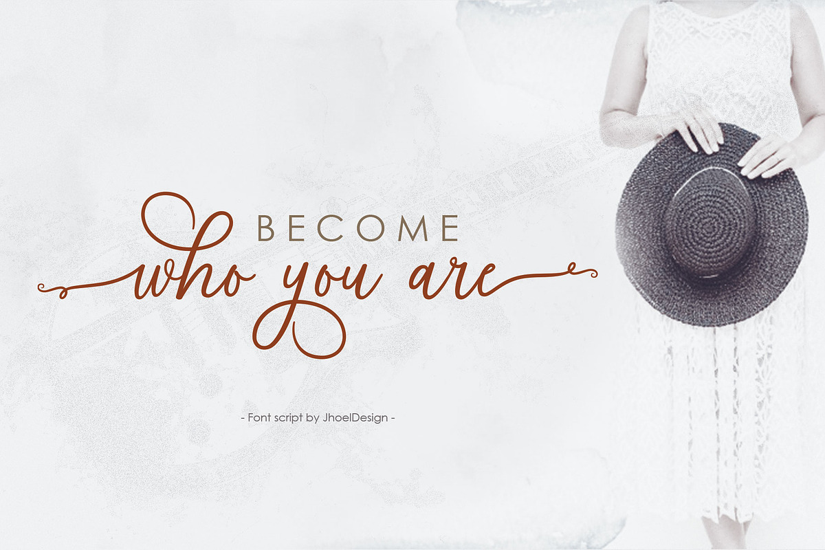 Chastome Script, a Script Font by Jhoel Design (Photo 4 of 10)