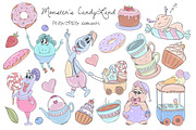 Monster's CandyLand set, a Decorative Illustration by artdreamer (Thumbnail 2 of 5)
