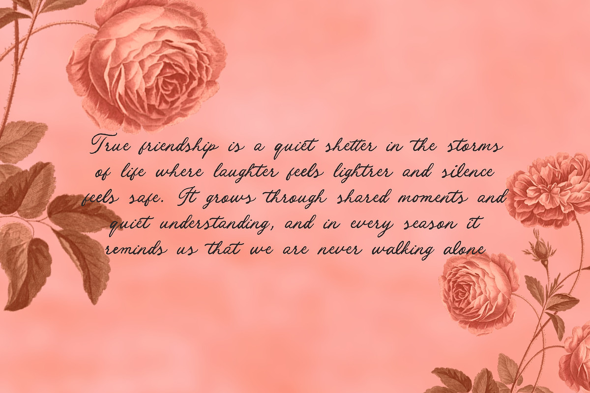 Rose Amoure - Beauty Script, a Script Font by ErgibiStudio (Photo 2 of 10)