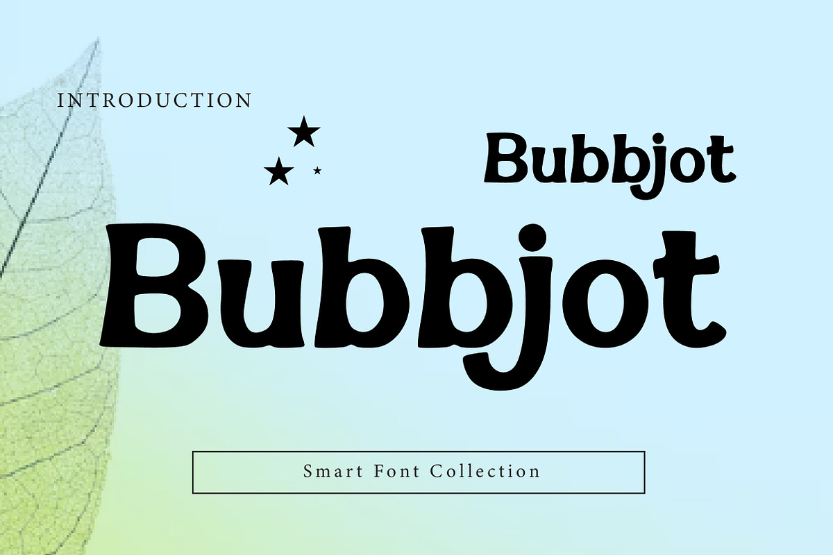 BubbJot, a Slab Serif Font by Wow Magic (Photo 1 of 3)
