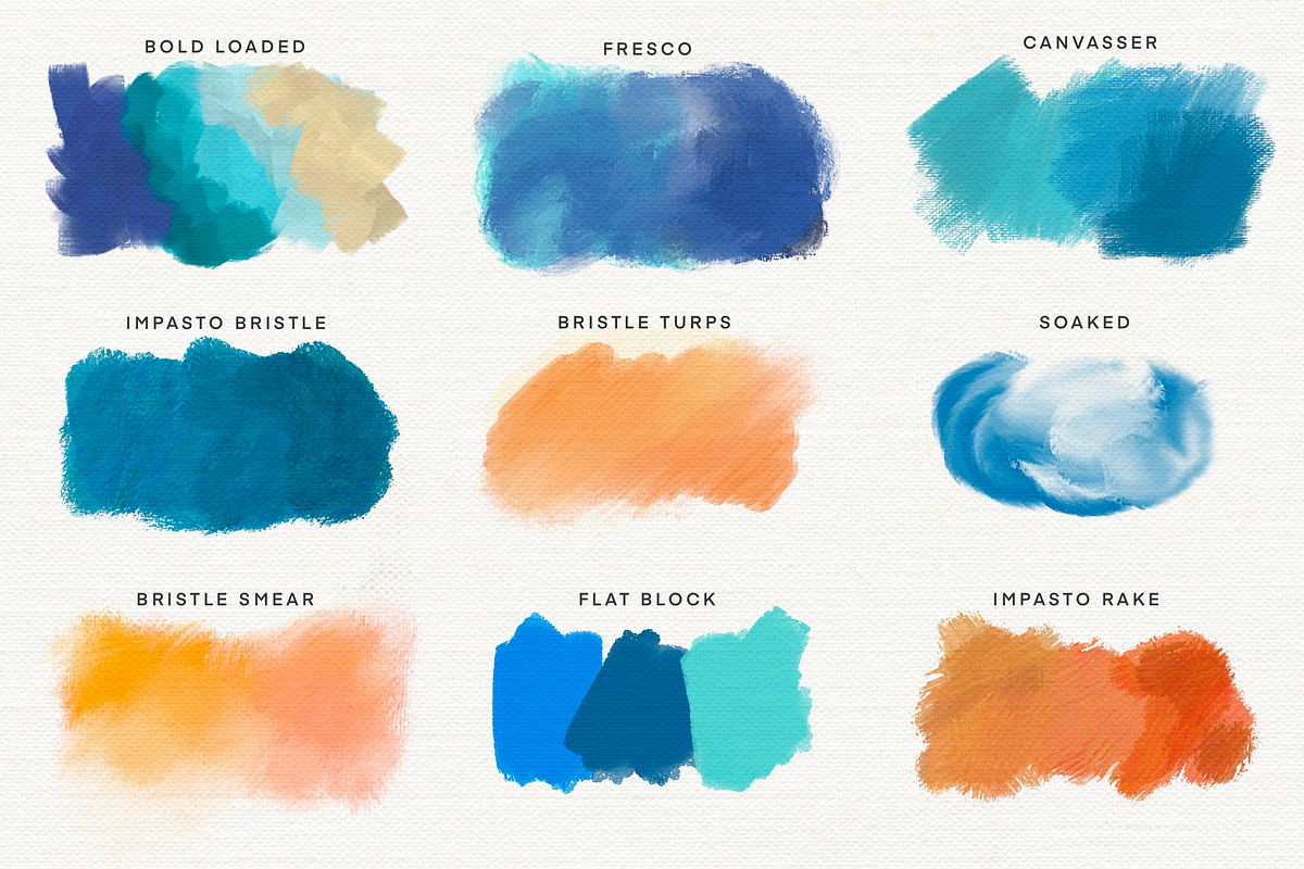 Procreate Artist Oil Paint Brushes, a Brush Add-On by Mels Brushes (Photo 2 of 4)