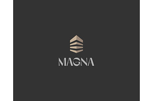 A skyscraper minimalistic logo, a Templates & Theme by Himalia1
