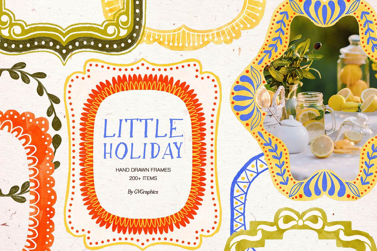 Little Holiday | Frames Clipart, an Object Graphic by GVGraphics (Photo 3 of 12)