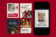 Christmas Season Instagram Post Pack, a Social Media Template by Pitchlook.Studio (Thumbnail 3 of 3)