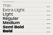 Norsy - Variable Display, a Sans Serif Font by Adam Fathony (Thumbnail 18 of 19)