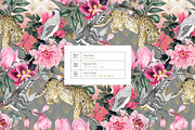 Debonair Watercolour Leopard Print, a Pattern Graphic by Pink Linen (Thumbnail 5 of 13)