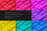 Chezare Bundle. 22 Businness Cards, a Business Card Template by le-genda (Thumbnail 1 of 11)