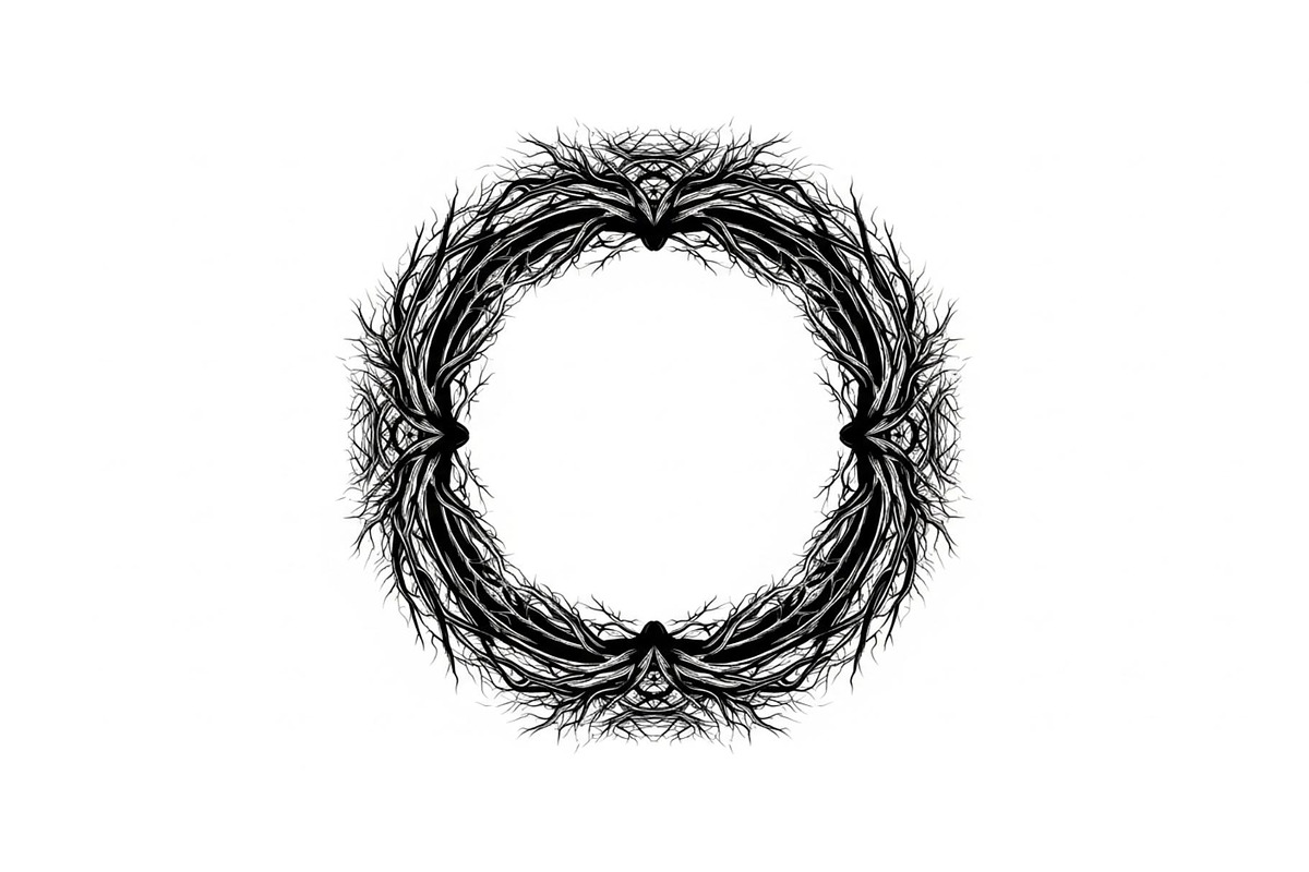 Hand Drawn Wreath Frame Bundle, an Illustration by yasushie (Photo 25 of 51)