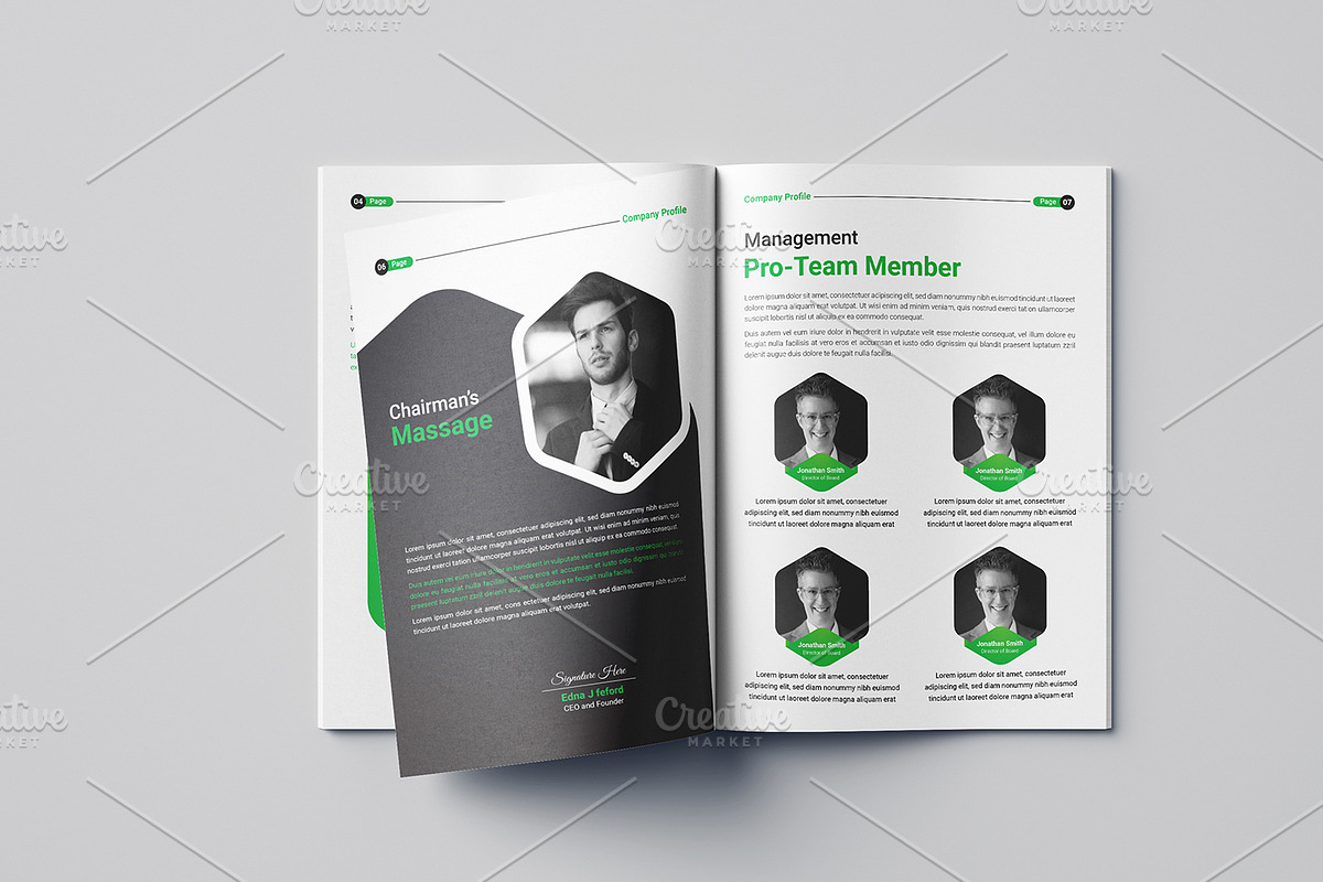 multipurpose business brochure, a Brochure Template by gstudiovect21 (Photo 10 of 12)