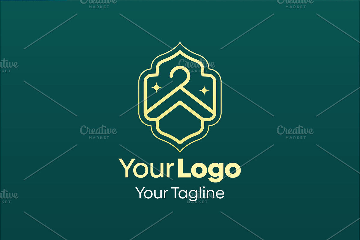 Muslim Wear Logo Template, a Branding & Logo Template by Grapixy (Photo 2 of 3)