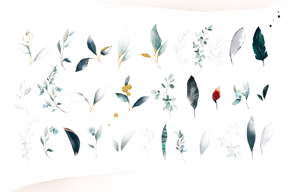 Watercolor art collection, an Object Graphic by Lisima (Photo 5 of 14)