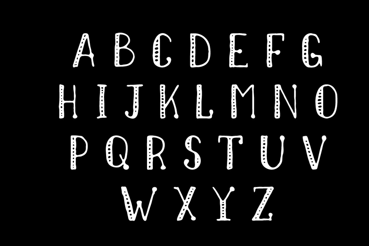 Nikolaidis Handwrinting font preview 2