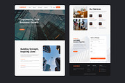 Corpbuz - Company Profile Website, an UI Kit Template by Kmg Design (Thumbnail 2 of 2)