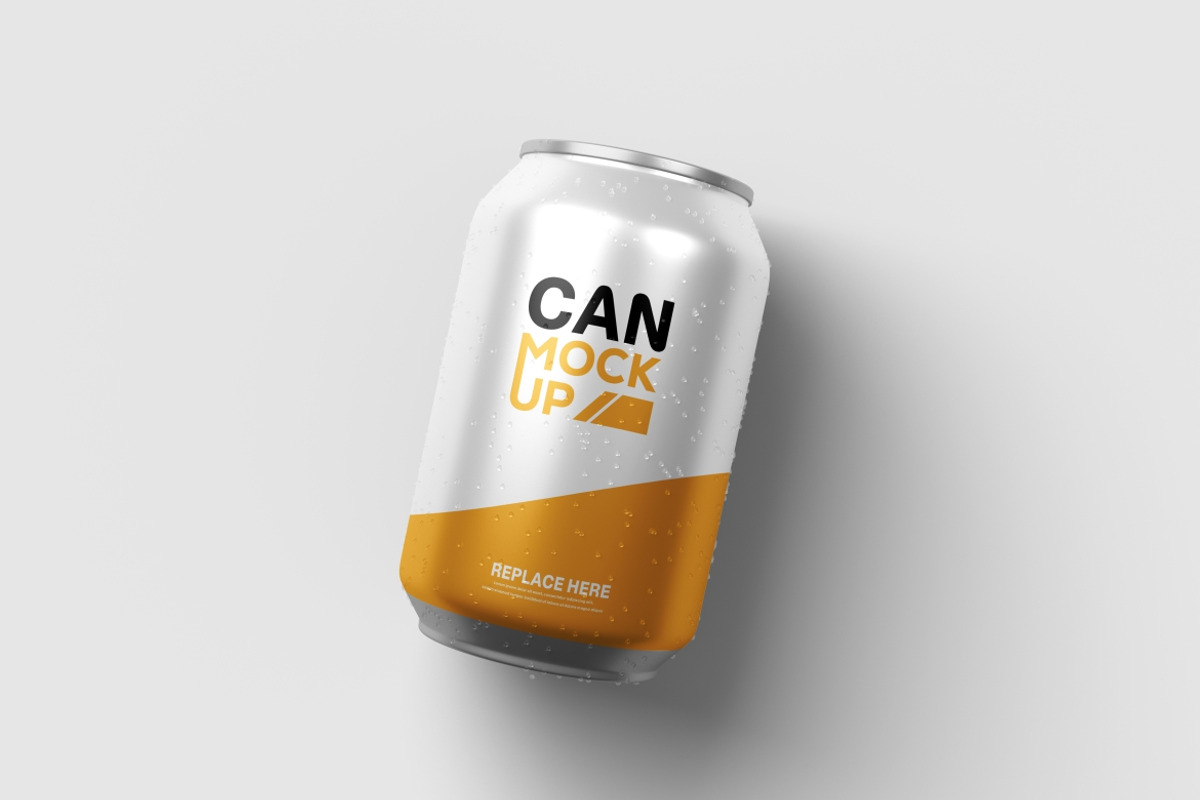 High Quality Drink Can Mockup, a Cups & Container Mockup by LOGTURNAL (Photo 2 of 4)