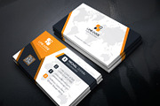 Business Card, a Business Card Template by pixelworkz (Thumbnail 1 of 6)