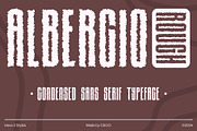 Albercio Rough, a Sans Serif Font by Craft Supply Co. (Thumbnail 1 of 8)