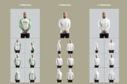7 Men's Mockups Long Sleeve T-Shirt, a Shirt Mockup by Grow Design Craft Studio (Thumbnail 7 of 7)