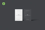 EU Business Card Mockups—Affinity v3, a Books & Magazine Mockup by Sasha Lantukh (Thumbnail 8 of 17)