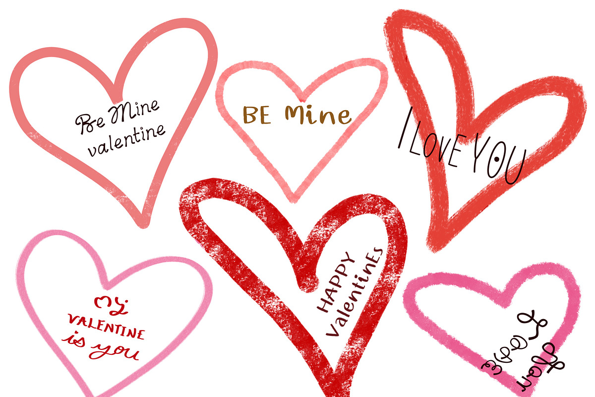 Valentines Procreate Stamp Brush, a Brush Add-On by Sense Library (Photo 3 of 11)
