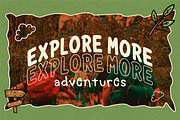 Buddy Camp Hand Drawn Font & Doodles, a Handwritten Font by Aftershift (Thumbnail 2 of 8)
