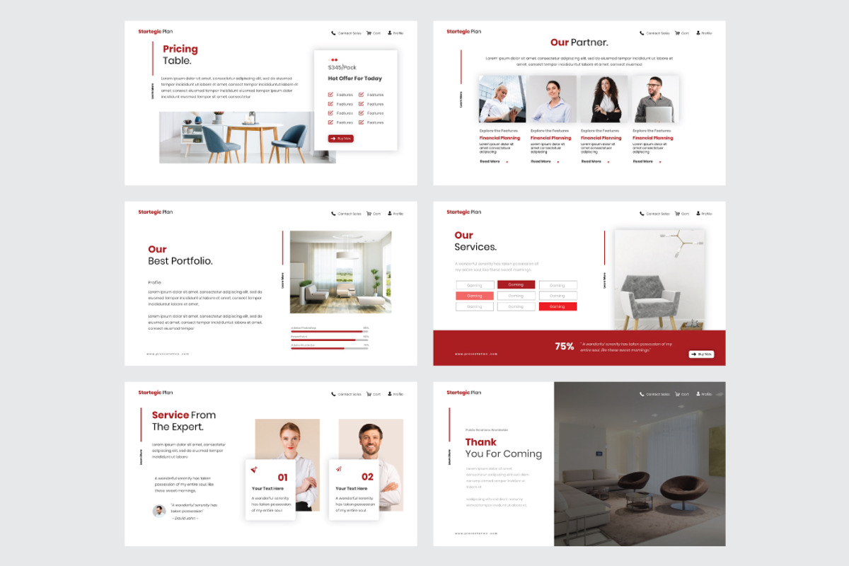 STRATEGIC PLAN - Powerpoint Template, a Presentation Template by Shafura (Photo 6 of 6)