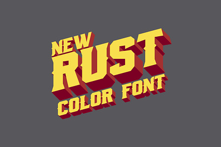 Rust, a Symbol Font by NREY