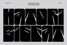 Hatori - Display Font