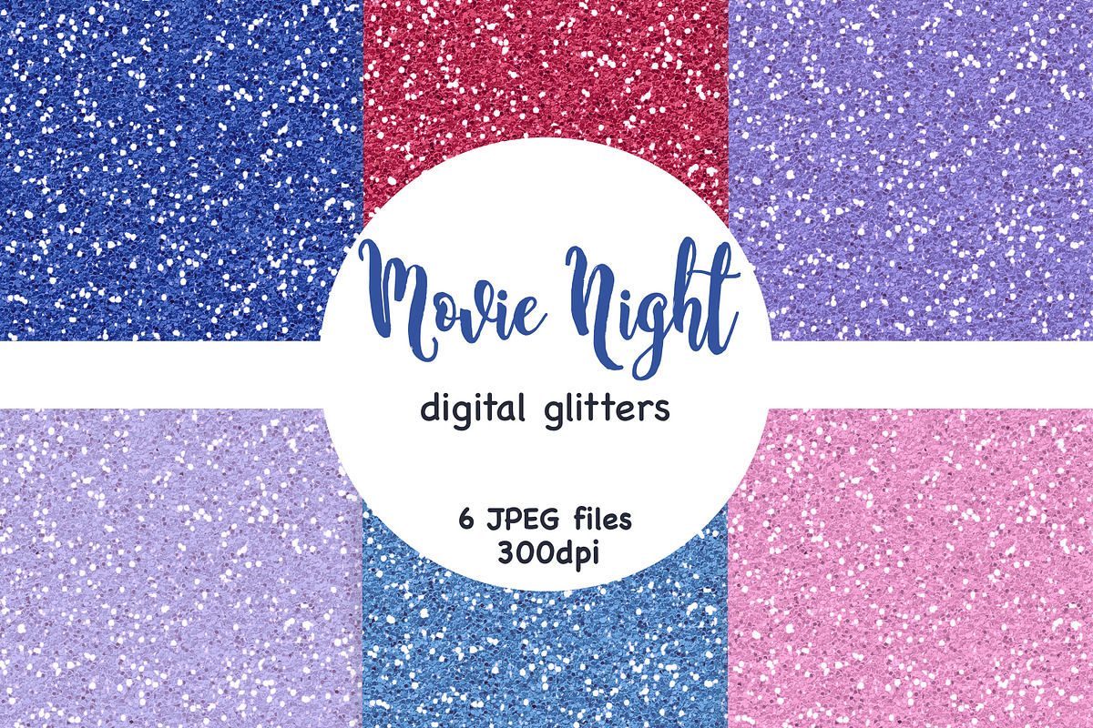 Glitter Digital Ornament, a Pattern Graphic by GlamArtZhanna (Photo 1 of 3)