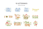 Summer Drinks Clipart, a Seasonal Illustration by Walrus Darya (Thumbnail 3 of 12)