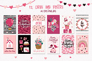 Valentine's day cute collection, an Illustration by Cozy pattern shop (Thumbnail 5 of 6)