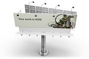 Billboard MockUp, an Advertising Mockup by PixelMockup (Thumbnail 7 of 11)