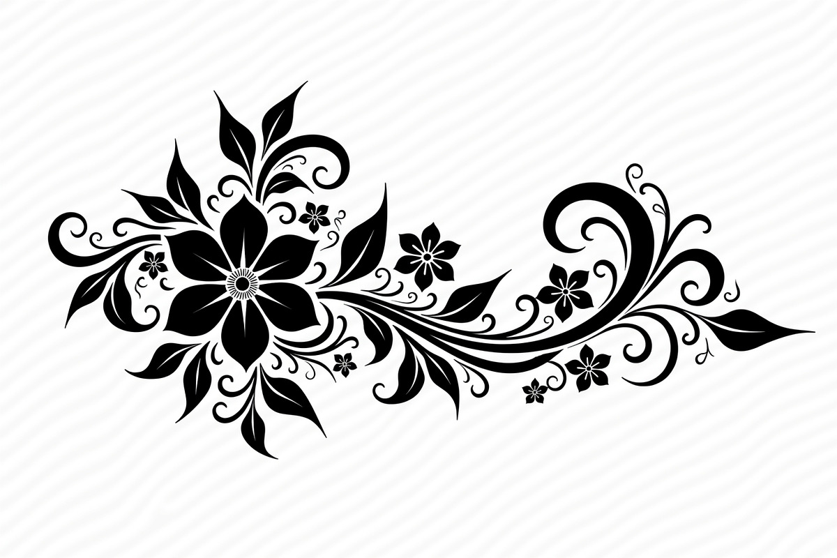 Elegant Floral Ornament Bundle, an Illustration by jahid234 (Photo 7 of 21)