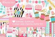 Sewing, Love Sewing Supplies, an Illustration by Mia's Graphic Design (Thumbnail 1 of 9)