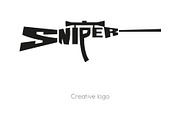 Sniper Vector Logo Design, a Templates & Theme by Design4u_786 (Thumbnail 2 of 8)