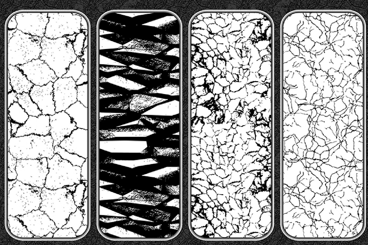 Cracky  Grunge  Illustrator Patterns, a Palette Add-On by Kseniya-Omega (Photo 3 of 8)