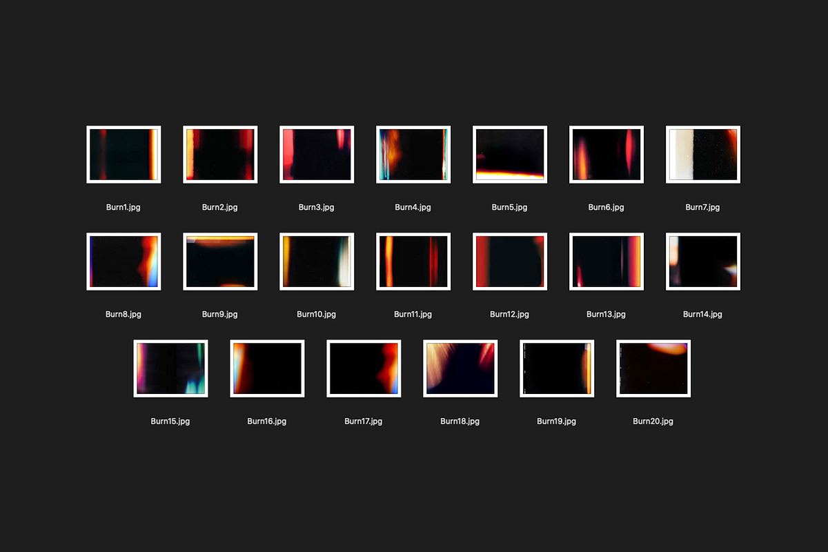 Vintage Film Burn Overlay Pack, a Brushes & More by URSAL Supply (Photo 6 of 6)