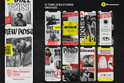 Street wear Instagram Templates, a Social Media Template by HYPER HIROⓇ (Thumbnail 3 of 6)