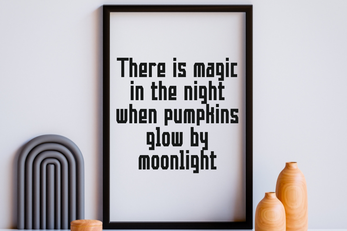 Halloween Sublimation - Vintage Font, a Sans Serif Font by Pian45 Studio (Photo 9 of 12)