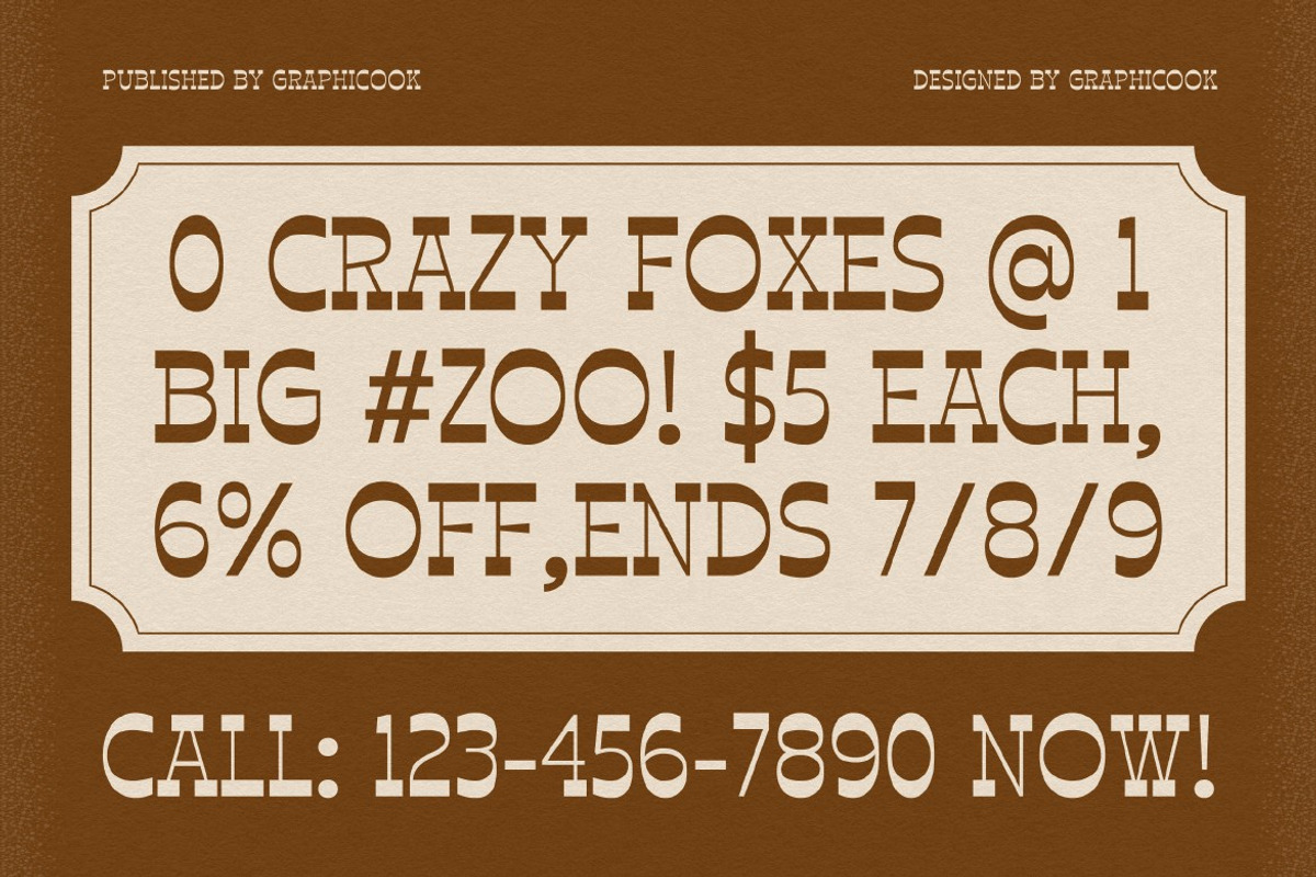 Broanse, a Slab Serif Font by graphicook (Photo 7 of 10)