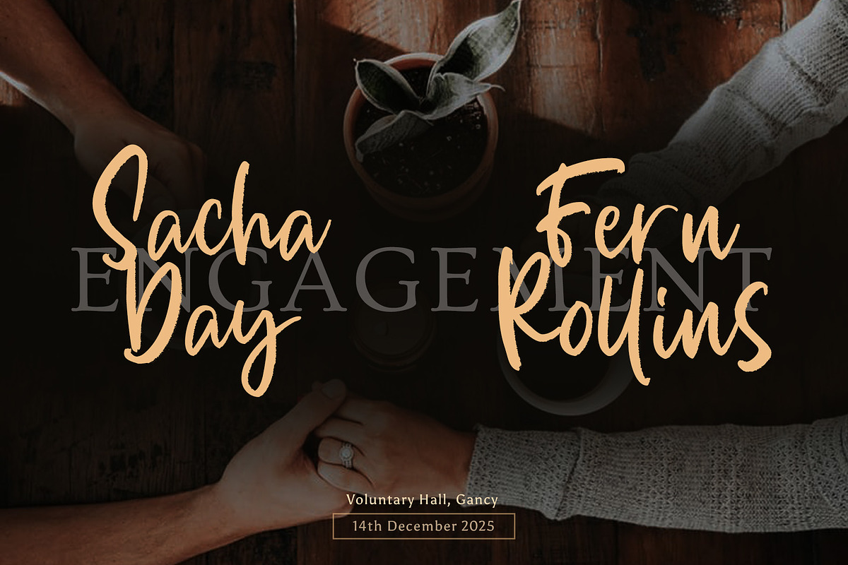 Bella Millies, a Script Font by Masanis (Photo 10 of 14)