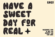 FRONK – Unique Bold Bubble Font, a Handwritten Font by Vroz Studio (Thumbnail 4 of 8)