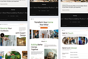 FixFirst - Home Renovation Website, an UI Kit Template by MUIs (Thumbnail 2 of 3)