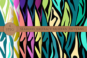 MODERN abstract seamless pattern set, a Pattern Graphic by Futurel (Thumbnail 4 of 7)